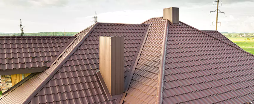 Residential Chimney Flashing Restoration in Ansonia, CT