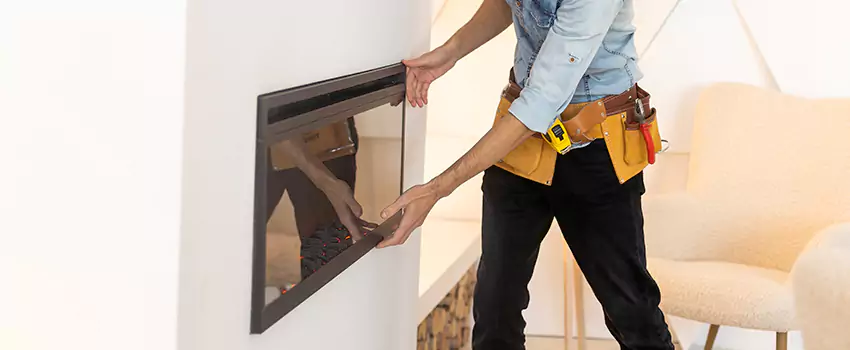 Metal Fireplace Installation in Ansonia, Connecticut