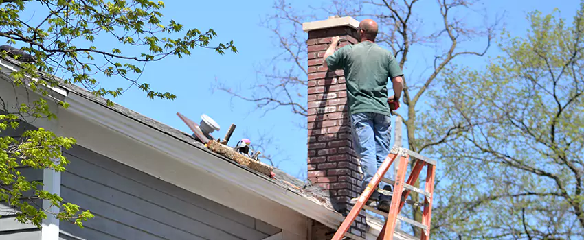 Vinyl and PVC Chimney Flashing Installation in Ansonia, CT