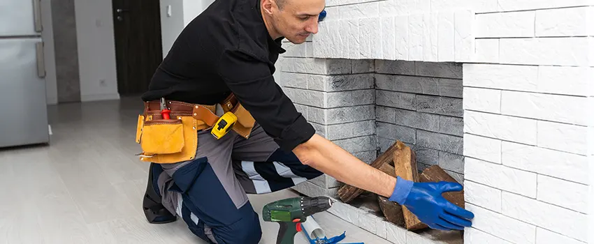 Fireplace Damaged Damper Frame Repair Services in Ansonia, Connecticut